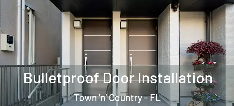 Bulletproof Door Installation Town 'n' Country - FL