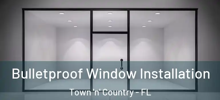 Bulletproof Window Installation Town 'n' Country - FL