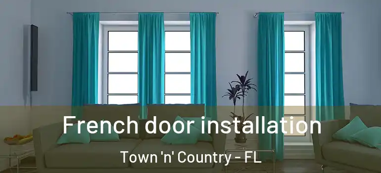 French door installation Town 'n' Country - FL