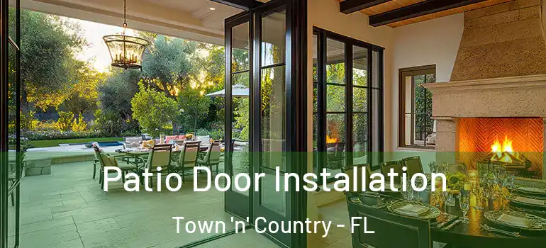 Patio Door Installation Town 'n' Country - FL