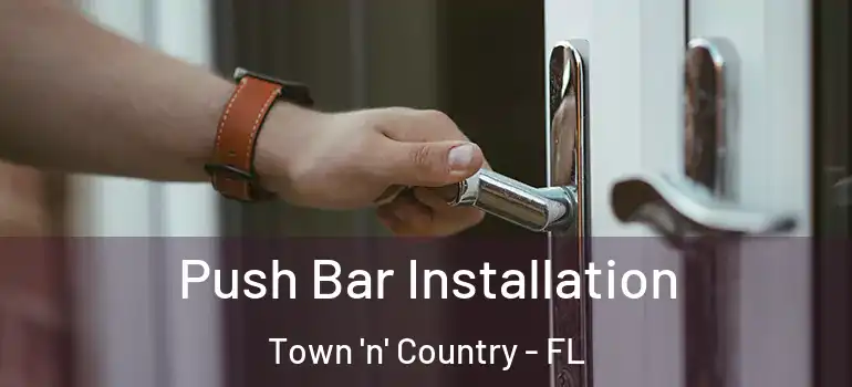 Push Bar Installation Town 'n' Country - FL