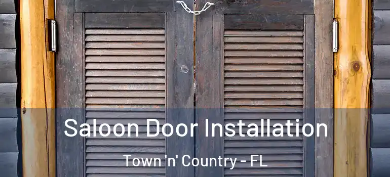 Saloon Door Installation Town 'n' Country - FL