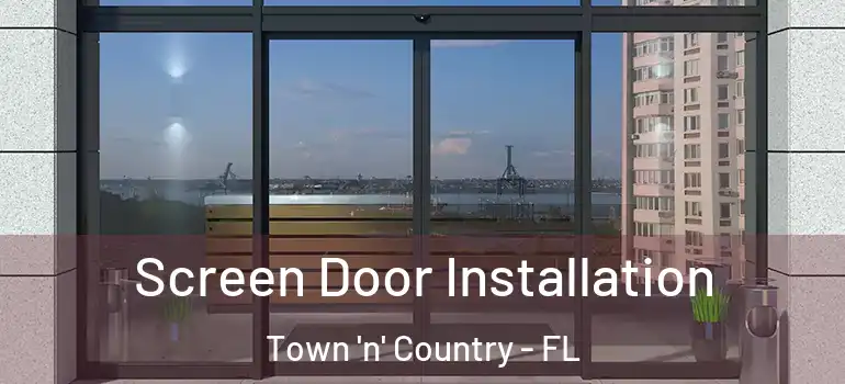 Screen Door Installation Town 'n' Country - FL