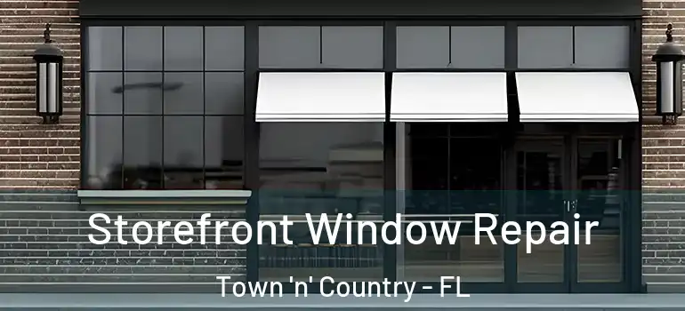Storefront Window Repair Town 'n' Country - FL
